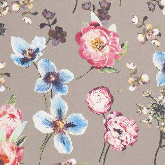 Kukkaketo georgette beige