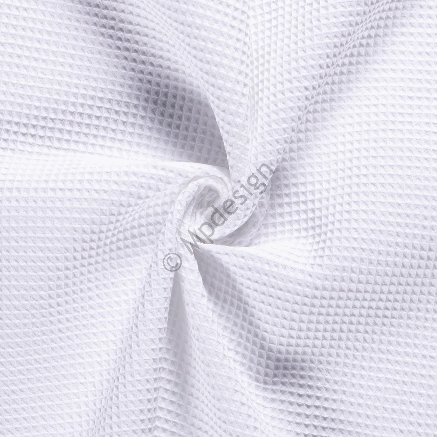 Vohvelikangas valkoinen