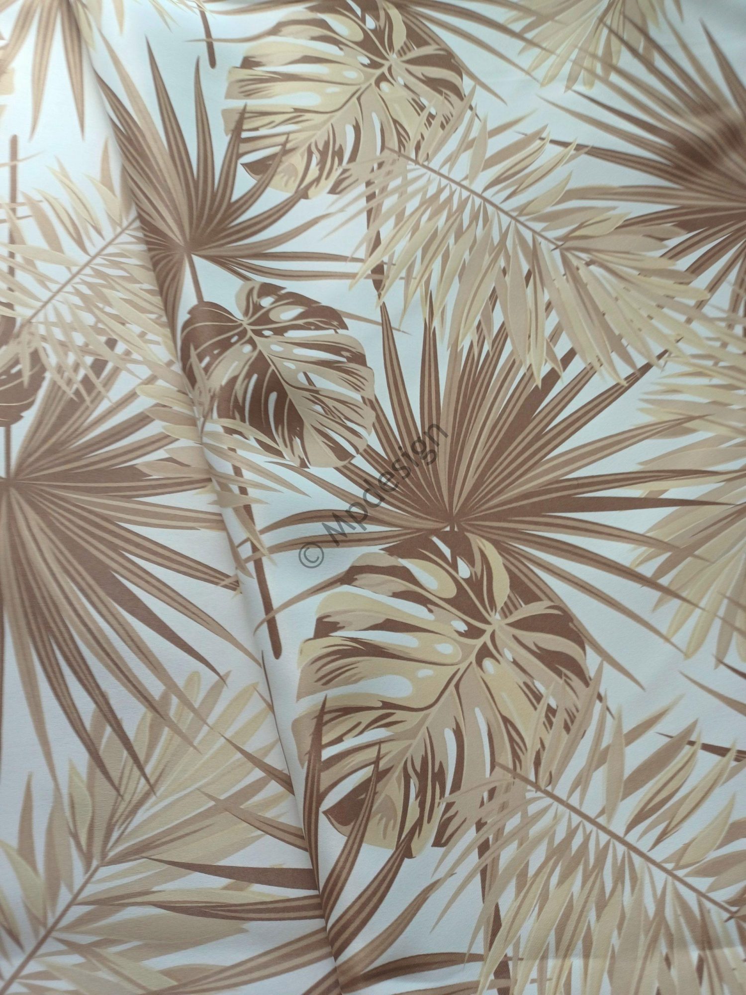 Palmunlehdet beige 280 cm