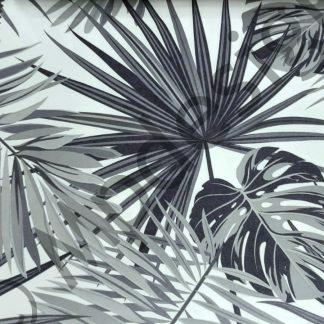 Palmunlehdet harmaa 280 cm